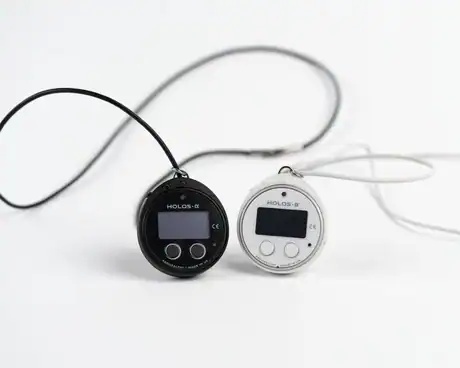 Balance_BalancePlus-BackofDevicePaironwhite_460x RedHealth The HOLOS Balance Plus Wearable