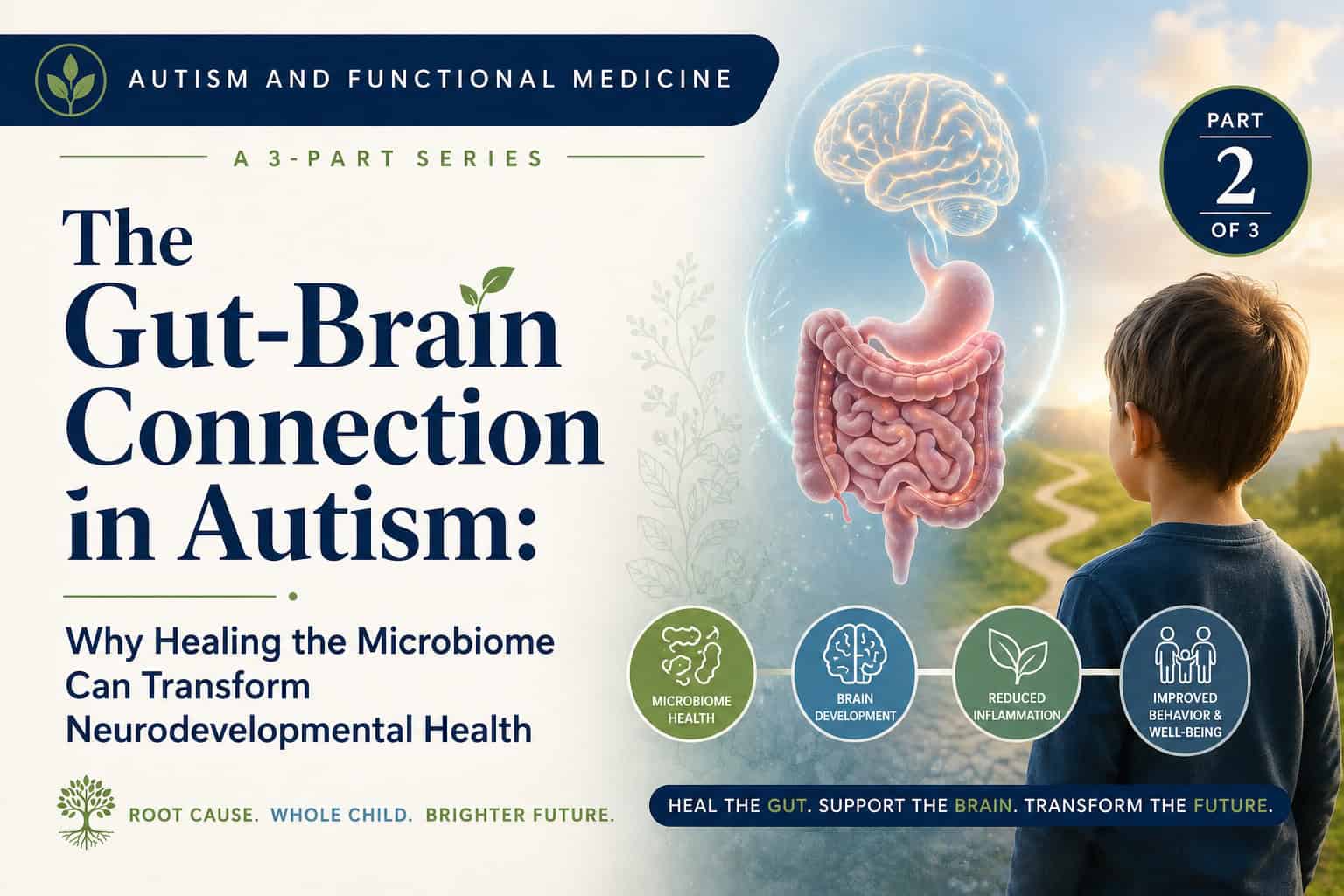 The Gut-Brain Connection in Autism: Why Healing the Microbiome Can Transform Neurodevelopmental Health